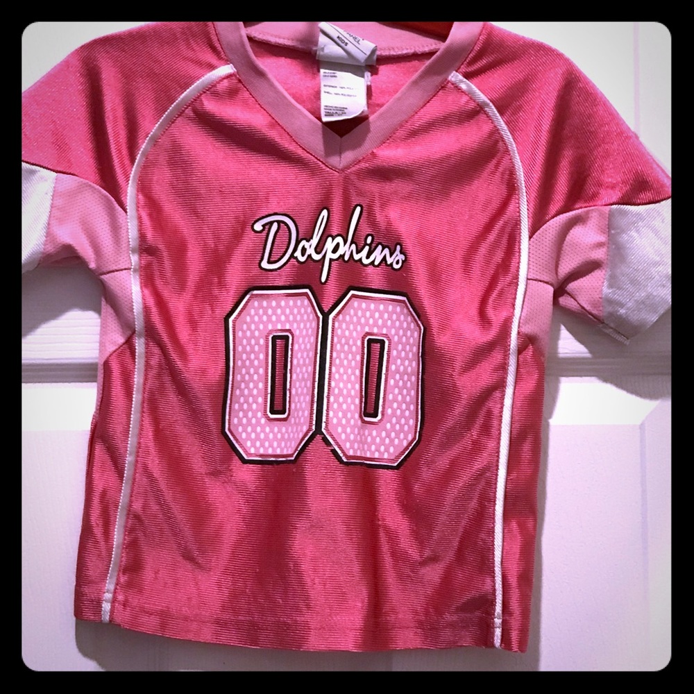 Little Girls Miami Dolphins Jersey